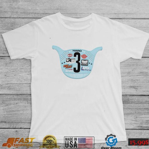 Bicycle Motocross racing number Plate old school BMX shirt