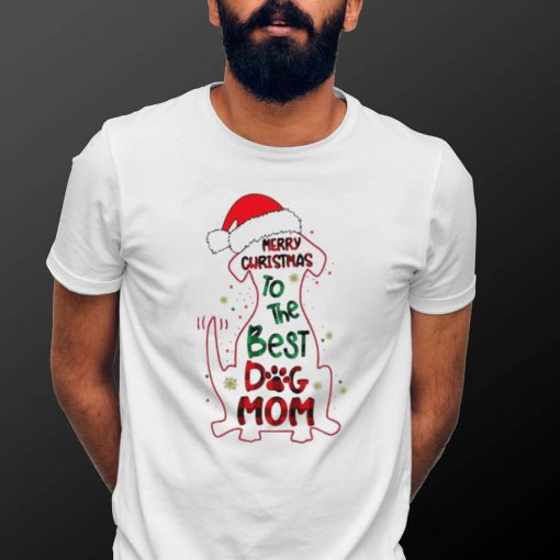 Official Santa Dachshund Merry Christmas to the best Dog Mom shirt