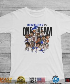 Kentucky MBB Releases One Team One State Relief T Shirt