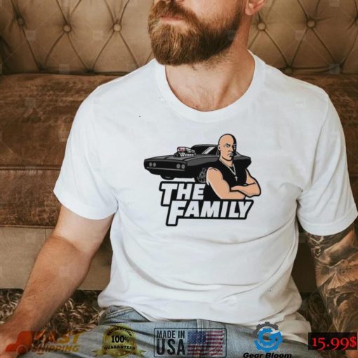 Fast and Furious Vin Diesel the family logo shirt