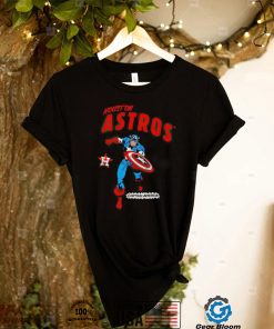 Houston Astros Captain America Marvel retro shirt