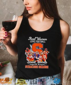 Real women love football smart women love the Syracuse Orange signatures 2022 shirt