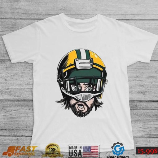 Aaron Rodgers Face Green Bay Packers T Shirt, Gift For Women Swearshirt