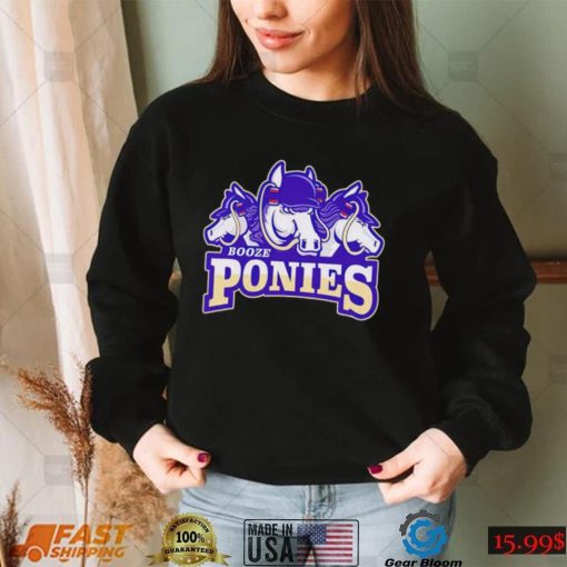 The Dozen Booze Ponies S3 logo shirt