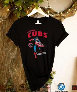 Marvel Captain America Chicago Cubs Shirt