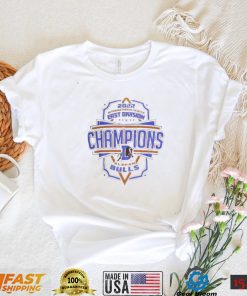 Official Durham Bulls Delta Apparel 2022 International League East Division Champions shirt