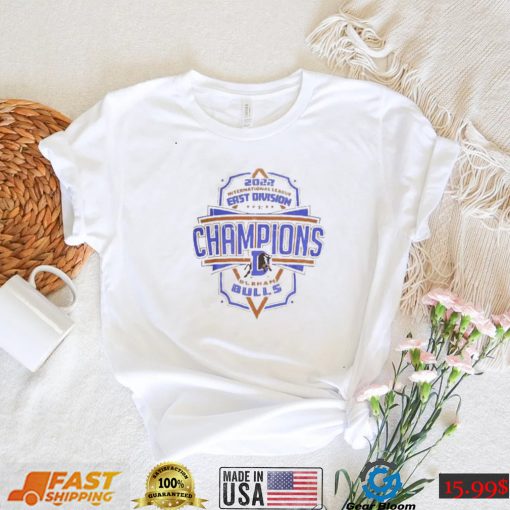 Official Durham Bulls Delta Apparel 2022 International League East Division Champions shirt