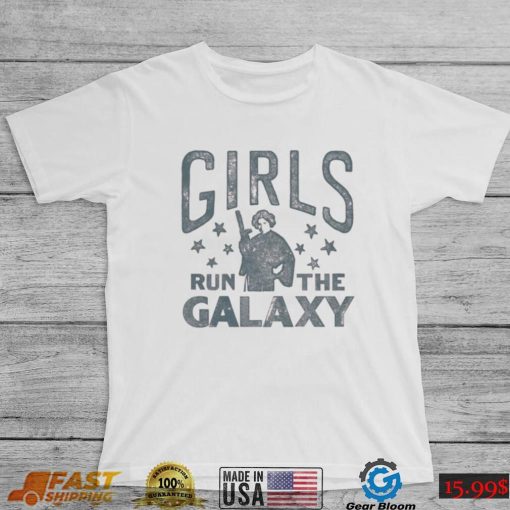 Star Wars Princess Leia Girls Run The Galaxy Comfort Colors T Shirt