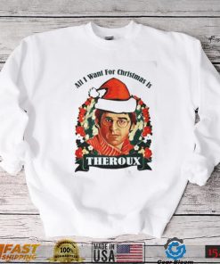 Louis Theroux Christmas Xmas Novelty Santa shirt