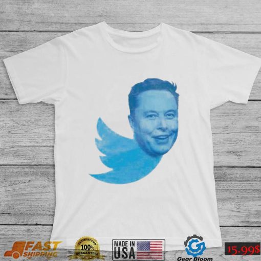 Blue Bird Elon Musk Twitter Shirt