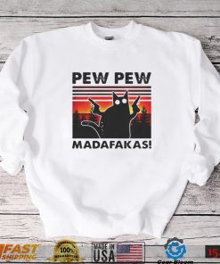 Pew Pew Madafakas Meme Cat Lovers shirt