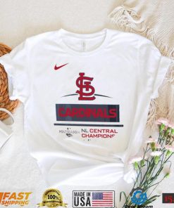 St. Louis Cardinals Nike 2022 NL Central Division Champions Postseason shirt