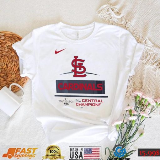 St. Louis Cardinals Nike 2022 NL Central Division Champions Postseason shirt