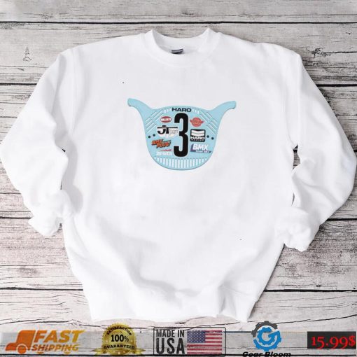 Bicycle Motocross racing number Plate old school BMX shirt