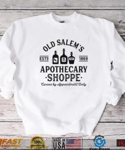 Old Salem’s Apothecary Shoppe Hocus Pocus Halloween T shirt