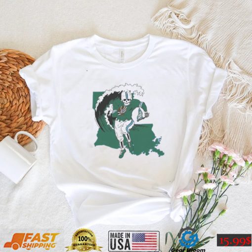 Skeleton Tulane Green Wave Football Shirt