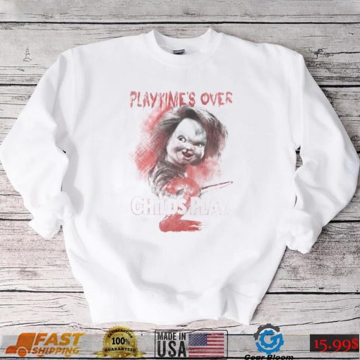 Child’s Play 2 Playtimes Over Chucky T Shirt