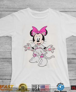 Cartoon Design Mickey And Minnie Mouse Halloween Sweatshirt