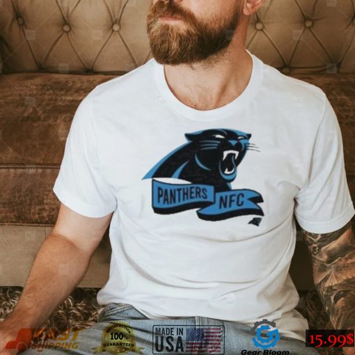 Carolina panthers new era cream sideline chrome shirt