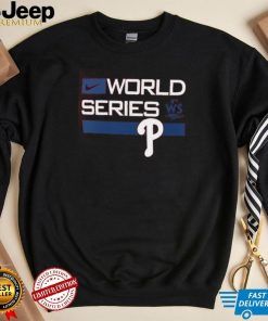 Official Philadelphia Phillies Nike Toddler 2022 World Series Authentic Collection Dugout T Shirt