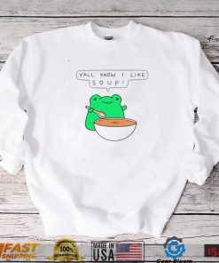 Greb comic frog y’all know I like soup shirt