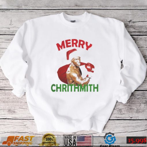 Mike Tyson Christmas Chritmith Xmax Slogan shirt