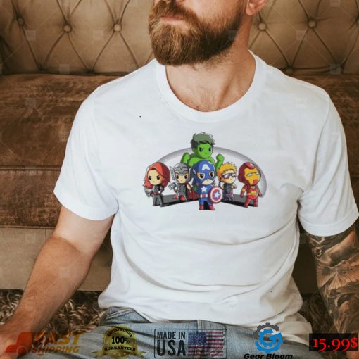 Chibi avengers baby avengers 2022 shirt