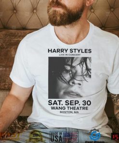 Harry Styles live in concert Wang Theatre Boston 2022 shirt