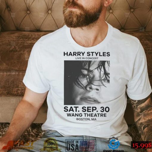 Harry Styles live in concert Wang Theatre Boston 2022 shirt