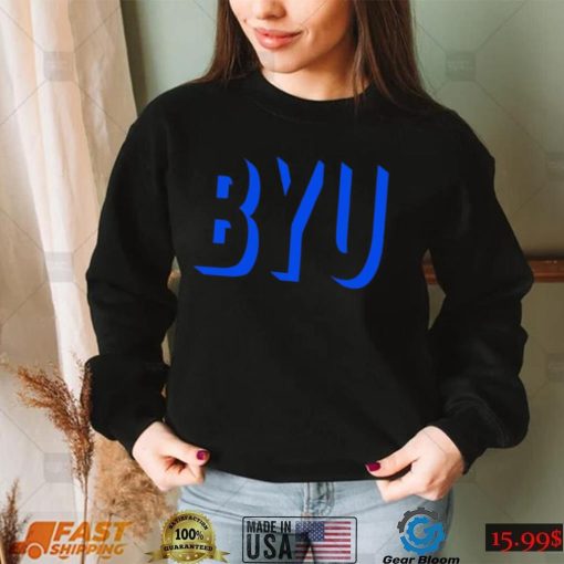 BYU baseball logo shirt