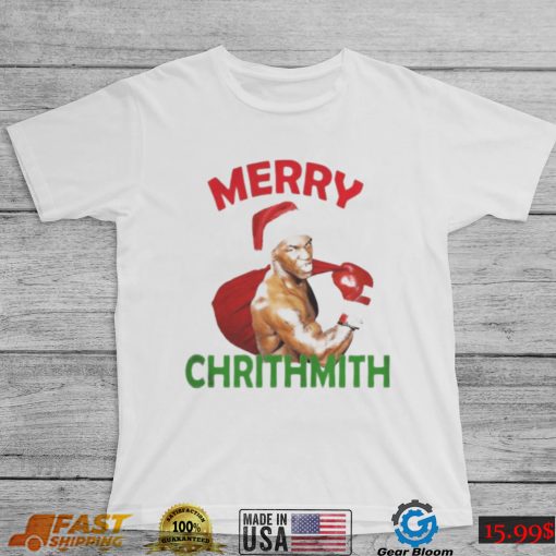 Mike Tyson Christmas Chritmith Xmax Slogan shirt