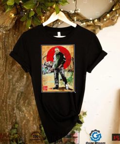 Jason Voorhees in Japan Woodblock Halloween shirt