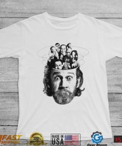 George Carlin amazing brain art shirt