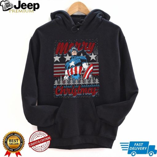 Captain America Christmas T Shirt