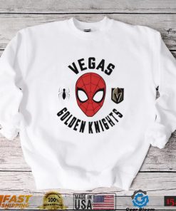 Vegas Golden Knights X Spidey Marvel Spider Man face shirt