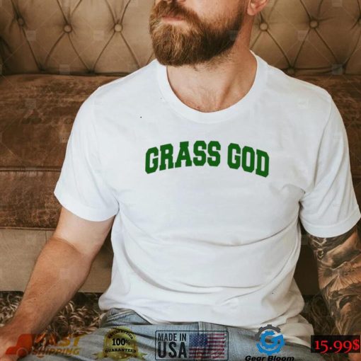 Grass God Green note shirt