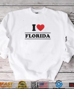 Official I Heart Florida Support Prayer Strong Florida T Shirt