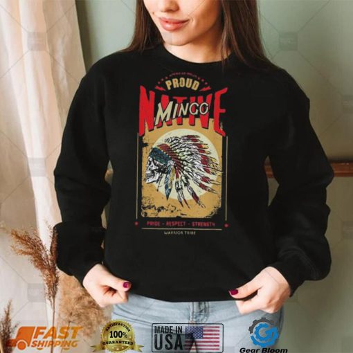 Mingo native American indian warrior tribe pride 2022 shirt