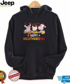 Official Happy HalloThanksMas Farm Animals shirt