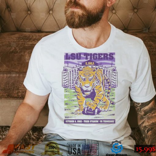 Tennessee Volunteers Vs. Lsu Tigers Game Day 2022 T shirt