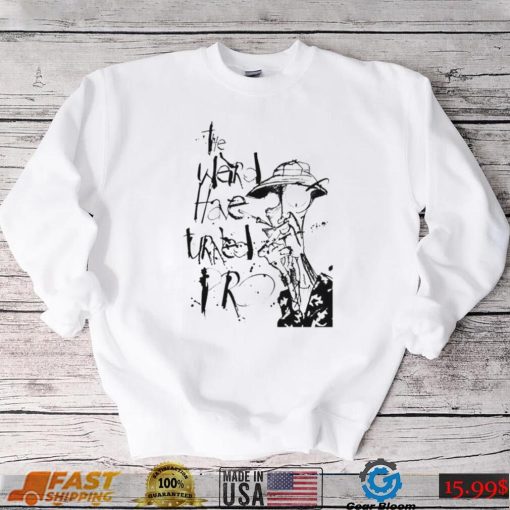 Hunter S Thompson Fear Loathing Las Vegas Shirt Hoodie Hand Drawing LSD Acid MDMA