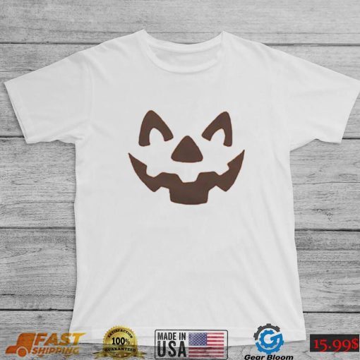 Jack O Lantern Face Halloween Shirt