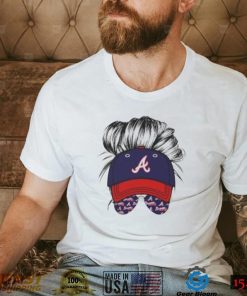 Atlanta Braves Messy Buns Shirt, Braves Baseball Shirt, Atlanta Womens Shirt