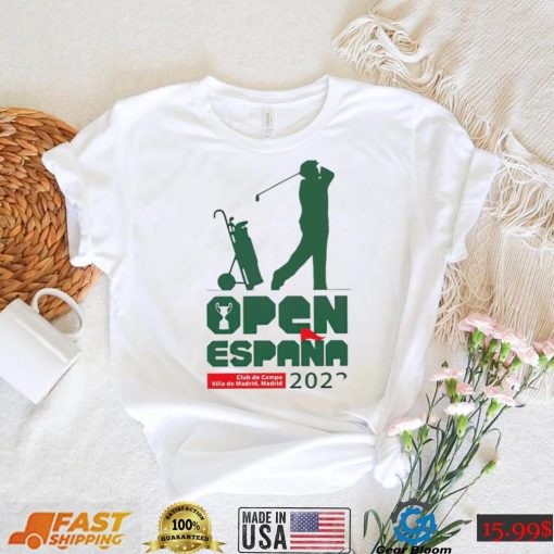 Open Espana Club de Campo Villa de Madrid 2022 logo shirt