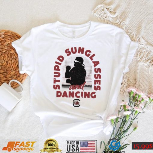 South Carolina Gamecocks stupid sunglasses and dancing shirt