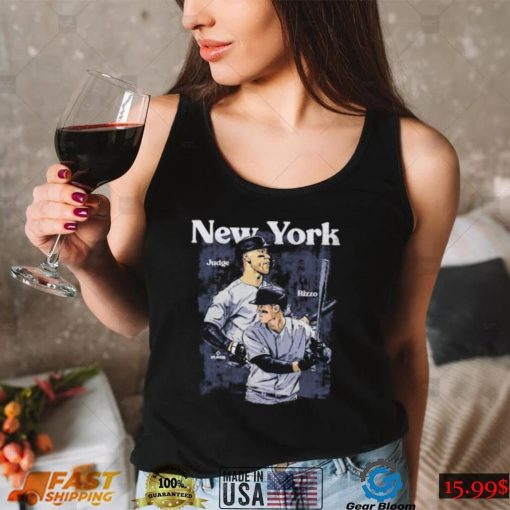 Aaron Judge & Anthony Rizzo New York Yankees Headline Shirt