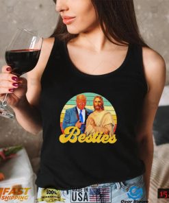 Trump with Jesus Besties vintage shirt