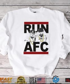 Run AFC Patrick Mahomes and Travis Kelce Kansas City Chiefs T shirt