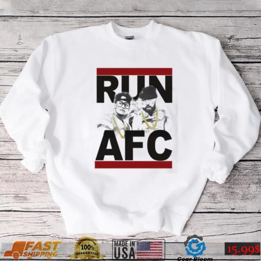 Run AFC Patrick Mahomes and Travis Kelce Kansas City Chiefs T shirt