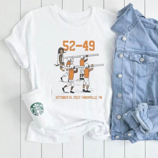 Tennessee Volunteers Goal Post Beat Alabama 52 49 Shirt
